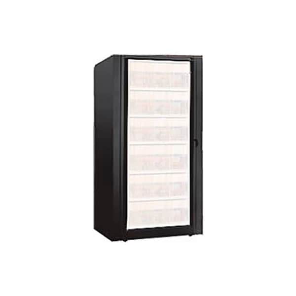 Datum Filing Systems Rotary File Cabinet Components, Base Starter Unit, Letter, 8-High, Black XSLT-S8E-T25 - main